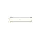 Dt Swiss Aero Comp Wide Straight Pull Spokes 14 G = 2 Mm Box 20 Spoke